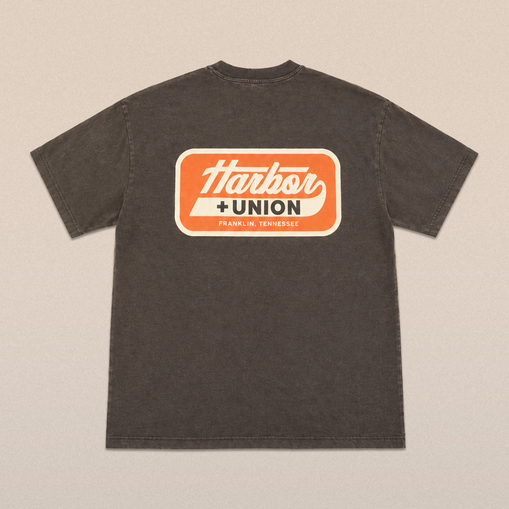 Harbor + Union T-Shirt Grey