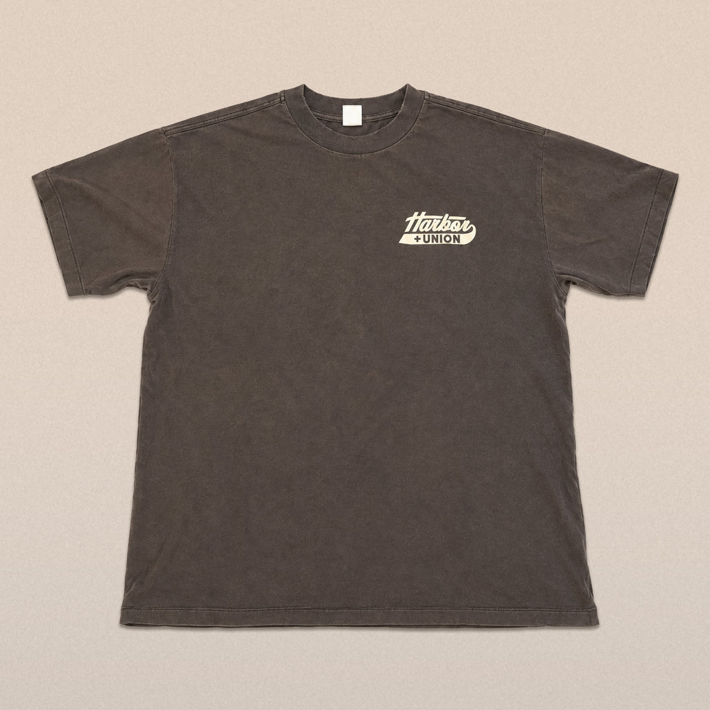 Harbor + Union T-Shirt Grey