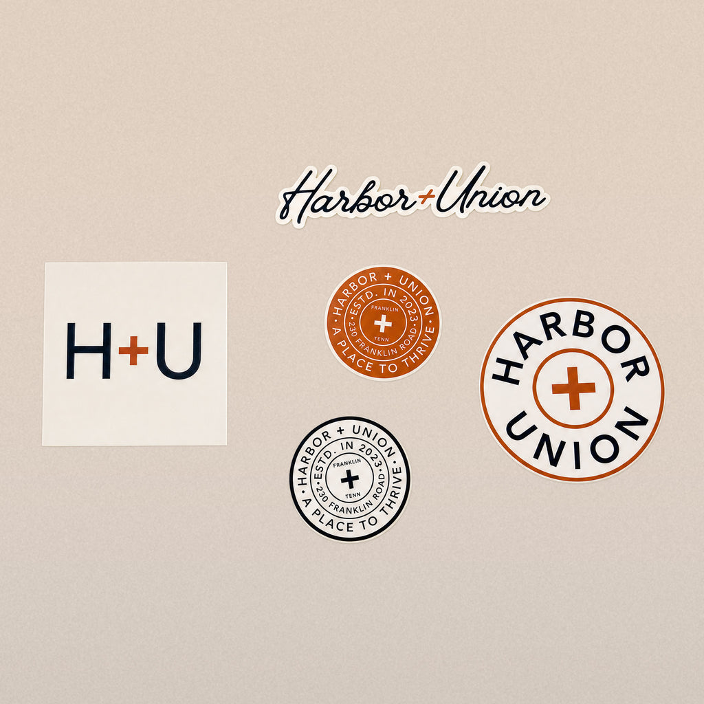 H+U Sticker