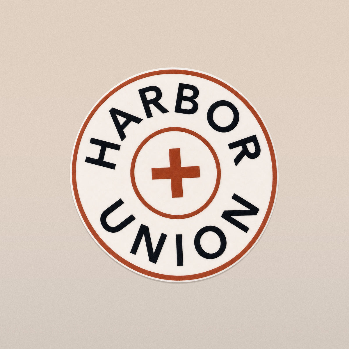 H+U Sticker