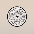 H+U Sticker