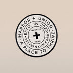 H+U Sticker