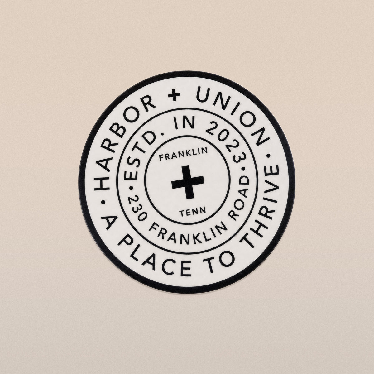 H+U Sticker