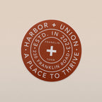 H+U Sticker