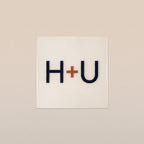 H+U Sticker
